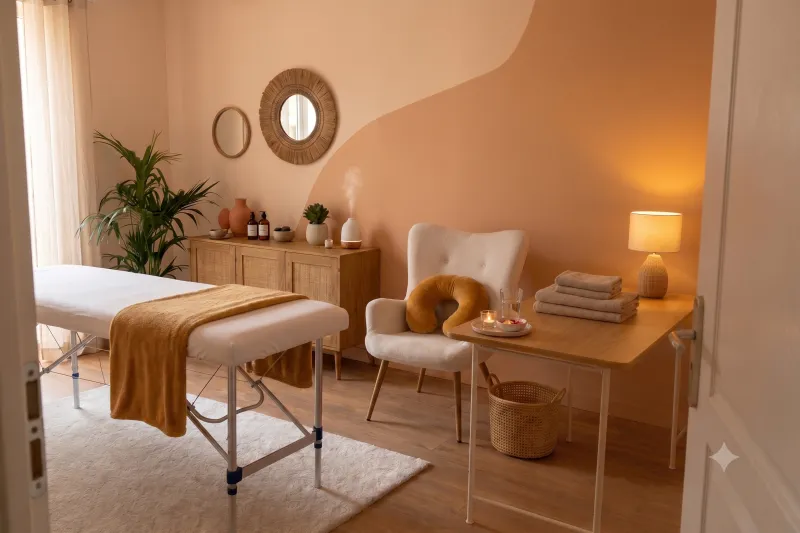 Massage crânien de relaxation